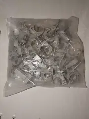 IPS 3/4" Half Clip Pipe Clamp Snail Clip 50 Pack
