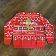 Captain Morgan Rum Holiday Sweater Size XXL - NEW! ‘Naughty Or Spiced’
