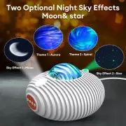 LED Galaxy Starry Aurora Projector Night Lights Star Sky Projection Lamps Decor