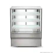 418L 3 Shelf Complex Chilled Square Display Bonvue C910-3S Showcase Bread