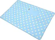 CHILDWEET 1pc Heating Blanket Machine Electric Throw Blanket Reptile Heating Pad Waterproof Mattress Protector Full Heater Small Electric Pad Warm Mat Polyester Blue