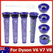 For Dyson V6 V7 V8 Filter Kit Absolute Animal Motorhead Trigger Replacement Hepa