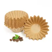 2-5 Cup Coffee Filters, Pack of 100 Unbleached Coffee Filters 5 Cup, Thicken