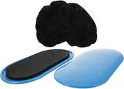 EXHUMKY 1 Set Portable Core Sliders Ergonomic Exercise Discs for Home Gym Multi Functional Fitness Equipment for Rapid Workouts Compact Oval Sliders for Aerobic Training for Muscle Toning