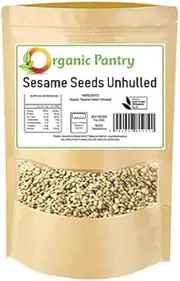 Organic Pantry Sesame Seeds Unhulled 250g