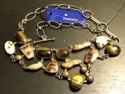 Necklace Sterling Silver 925 Esperanza Gemstones Jewelers One of a Kind