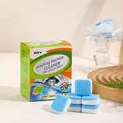 Washing Machine Cleaner Tablet, Solid Washing Machine Cleaner, Laundry Powder, Clean All Washing Machine Cleaner Front Loader