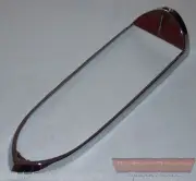 Tail Light Chrome Rim - MGB, MGC & GT's, MG Midget & Austin Healey Sprite >70 (for: MG)