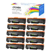 10 Pack Toner Compatible with HP 48A CF248A LaserJet Pro M15w M16a MFP M29w M31w