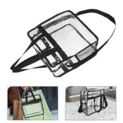 Transparent Handbag Vinyl Record Storage Boxes Large Fitness Exercise Man