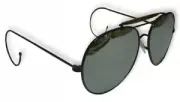 Aviator Sunglasses Black-Mirrored by OUTBOUND