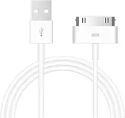 ZLONXUN Cable Compatible with Charger iPhone 4/4S/3G/3GS,Old iPad 1 2 3,iPod Touch 4 3 2 1 Nano, iPod Classic 3 2 1,(3.3 Feet,White)