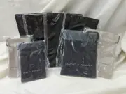 David Yurman 2 Small Divided & 2 Medium Jewelry Storage Bag / Pouch & 4 Cloths