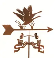 Geese Bird Weathervane with Garden Mount