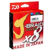 Daiwa J BRAID GRAND x8 150 m Multi Colour Fishing Braid Line @ Otto's TW