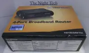 BRAND NEW TRENDnet 4-Port Broadband Router (Model TW100-S4W1CA)