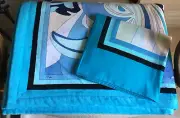 EMILIO PUCCI BLANKET BEACH TOWEL & PAREO SCARF SET NEW W TAG ITALY