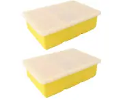 Ice Cube Tray Mold - Makes Shaped Ice Cubes,Yellow