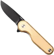Craighill Rook Knife - Distilled Design Full-Metal Pocket Knife, Slim Profile, Durable Craftsmanship, Folding Drop Point Blade, EDC Essential, 2.2 oz - Tricolor