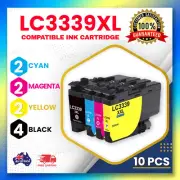 10x Non-OEM Ink LC-3339XL for Brother MFC-J5945DW MFC-J6545DW MFC-J6945DW