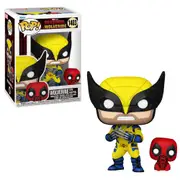 Deadpool and Wolverine Wolverine with Babypool Funko POP! Vinyl