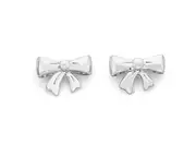 Silver Bow Studs