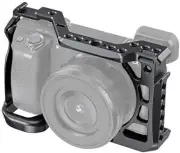 Alpha A6600 Camera Cage with Cold Shoe Mounts for Enhanced Stability