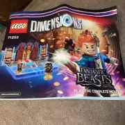 LEGO 71253 DIMENSIONS "FANTASTIC BEASTS STORY PACK" INSTRUCTION MANUAL,NO BRICKS