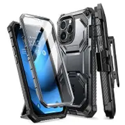 For Iphone 14 Pro Case 6.1' Armorbox Full-body Dual Layer Rugged Holster Bumper Case with Built-in Screen Protector