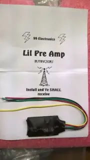 CB 10 METER RECEIVE PREAMP GAIN -30dB TO +25dB LOW NOISE 3-30 MHz 13.8 V NEW