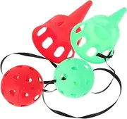 Sensory Training Ball Throwing Catching 2pcs Boys and Girls Launcher Balls Toss Catch Game Beach Sports Toys