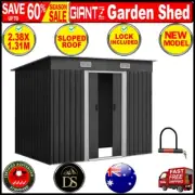 Giantz Garden Shed Outdoor Storage Sheds Tool Workshop 2.38x1.31M