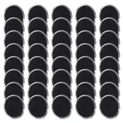 Transparent Coin Capsule Holder Case with Adjustable Gaskets Set of 40