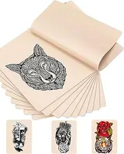 CICITOYWO 10 Pcs Blank Tattoo Skin Practice, Fake Skin Double Sides 8x6in Tattooing Microblading Eyebrow Practice Skin Kit Tattoo Supplies for Tattoo Beginners and Experienced Tattoo Artists (10pcs)