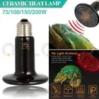 75-200W Ceramic Infrared Light Heat Emitter Lamp Reptile Brooder Incubator Bulb