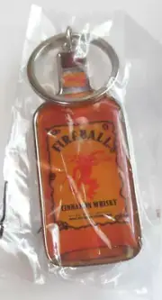 New Fireball Cinnamon Whiskey Key Chain/Bottle Opener