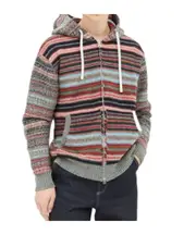 Junya Watanabe Striped Drawstring Cardigan L,M Gray
