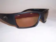 NEW COSTA DEL MAR CORBINA PRO SUNGLASSES BLACK/GOLD MIRROR 580G POLARIZED $309