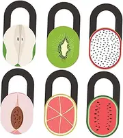 OSALADI 6pcs Camera Privacy Covers Laptop Phone Protection Slide-on Webcam Cover Abs Material Decorative Slide