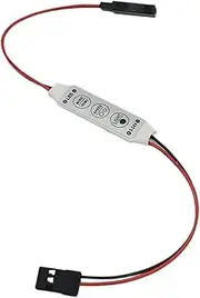 RC Car LED Control Light Switch on Off Power Switch Accessory for RC Model Car Hobby Model Car Single Strobe Switch JR Plug
