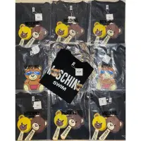 在飛比找蝦皮購物優惠-MOSCHINO Swim熊熊🐻黑色短袖T恤