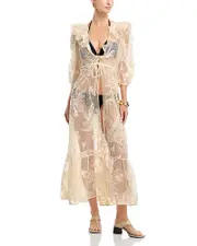 PatBO Joy Lace Dress Swim Cover-Up