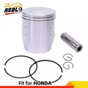 +25 Bore 66.25mm Piston Rings Pin Clips Kit for HONDA CRM250 246CC