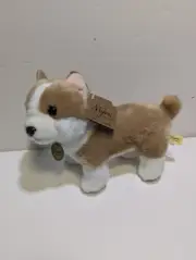 New Miyoni by Aurora Pembroke Welsh Corgi Plush Dog 10.5" Stuffed Toy NWT B5