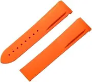 [ENGSH] Silicone Watch Band fit for Omega fit for Longines Conquest Strap fit for Midos Waterproof Sweat-Proof Soft Comfortable Rubber Watch Strap 22mm