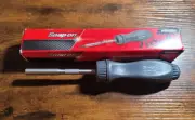 NEW Snap-On Dark Titanium Ratcheting Screwdriver SSDMR4B Plastic Handle NO BITS