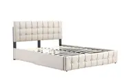 Norwa Queen Bed Frame Elegant and Strong Design High Quality Grey