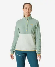 WOMENS DAYBREAKER SNAP PULLOVER, Cactus | Helly Hansen AU