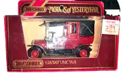 Matchbox Yesteryears Y-28 1907 Unic Taxi Blue 1:42 Diecast Car