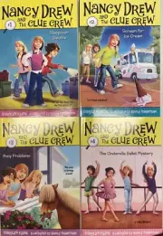 Nancy Drew And the Clue Crew Lot Books 1-4